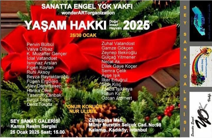 “YAŞAM HAKKI” SERGİSİ AÇILDI