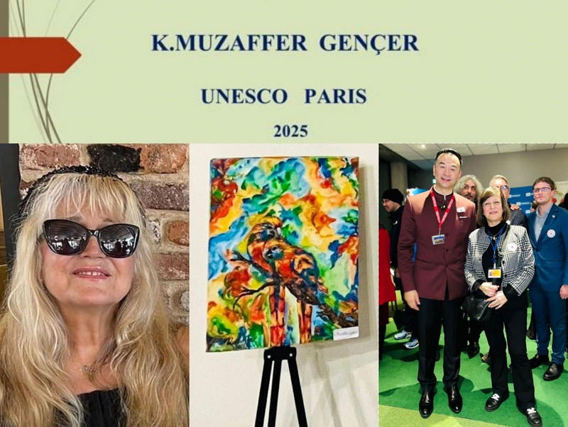 K.Muzaffer Gençer Eseri UNESCO Paris’te Çin Yeni Yılı için