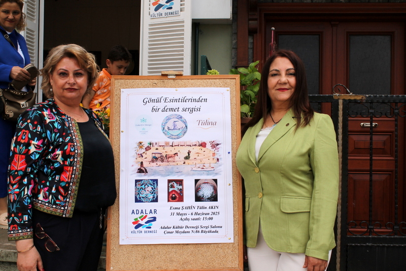 “Gönül Esintilerinden Bir Demet” Sergisi Açıldı