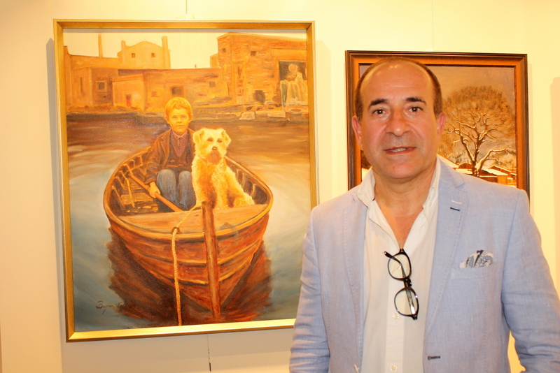 BAYRAM ERLİ İLK KİŞİSEL SERGİSİNİ AÇTI